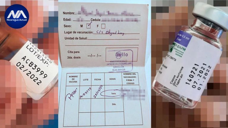 Envases de vacunas Pfizer y Sputnik Light vencidas desde enero y febrero 2022 Foto Cortesía Confidencial