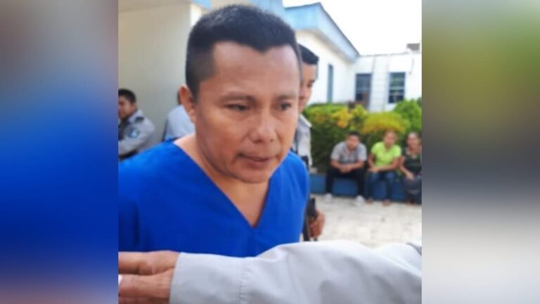 Mauricio Valencia, preso político originario de Masaya.