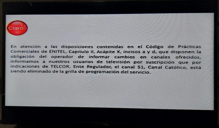 Ortega cierra el canal católico de Nicaragua