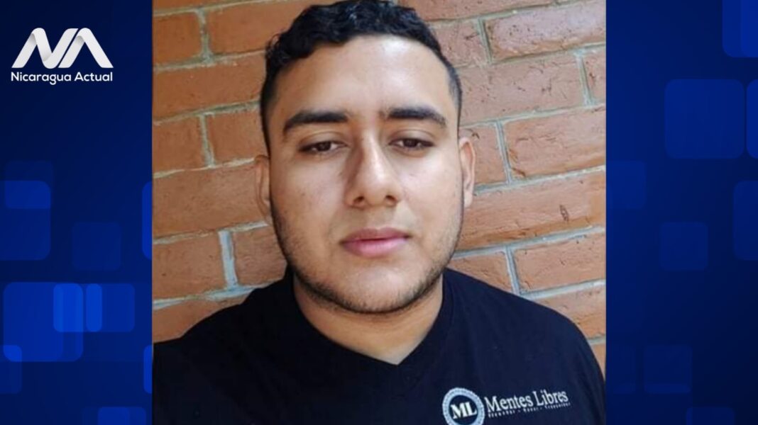 Denuncian tratos crueles contra el joven activista Yoel Ibzan Sandino. Foto: Nicaragua Actual