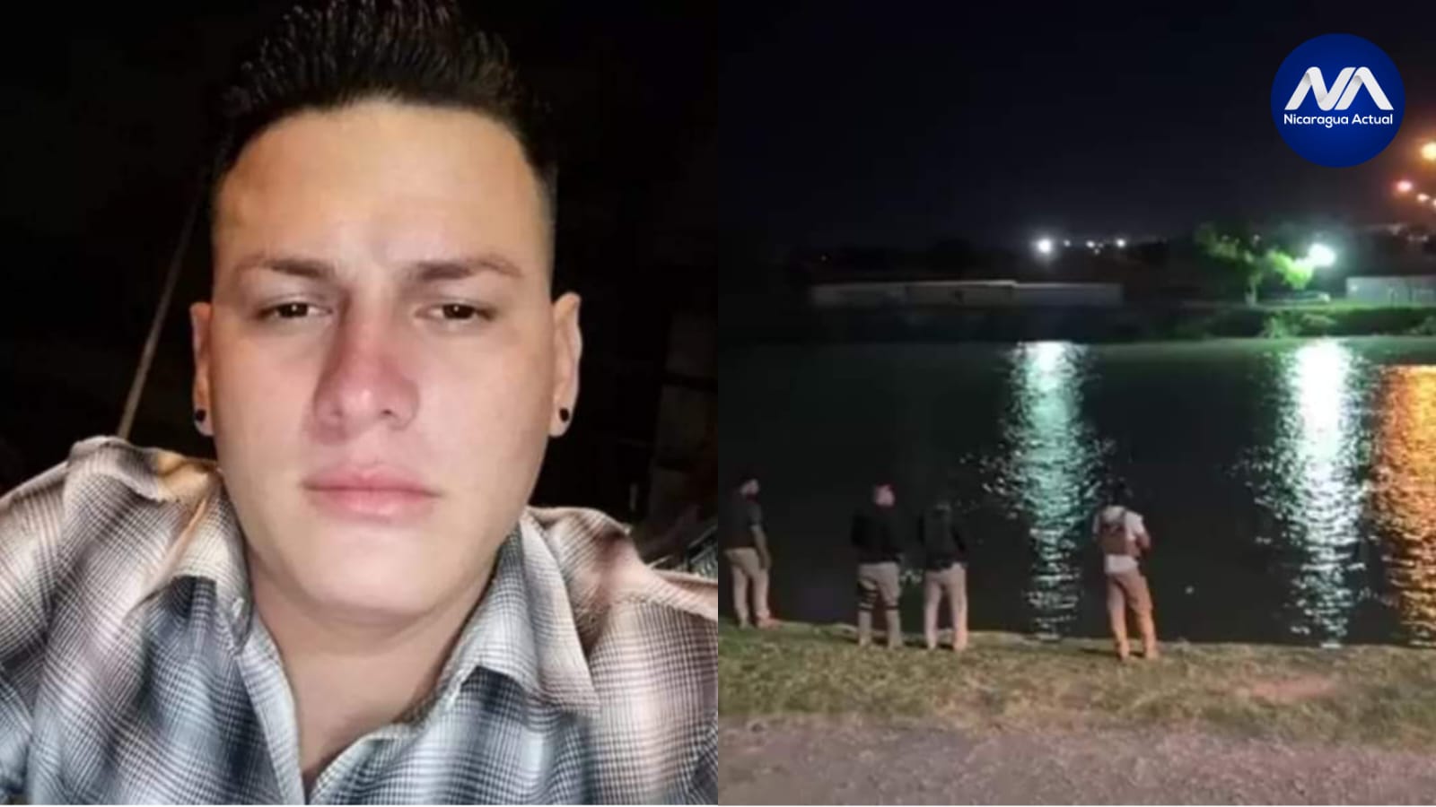 Joven comerciante desaparece en las aguas del Río Bravo. Foto: Nicaragua Actual