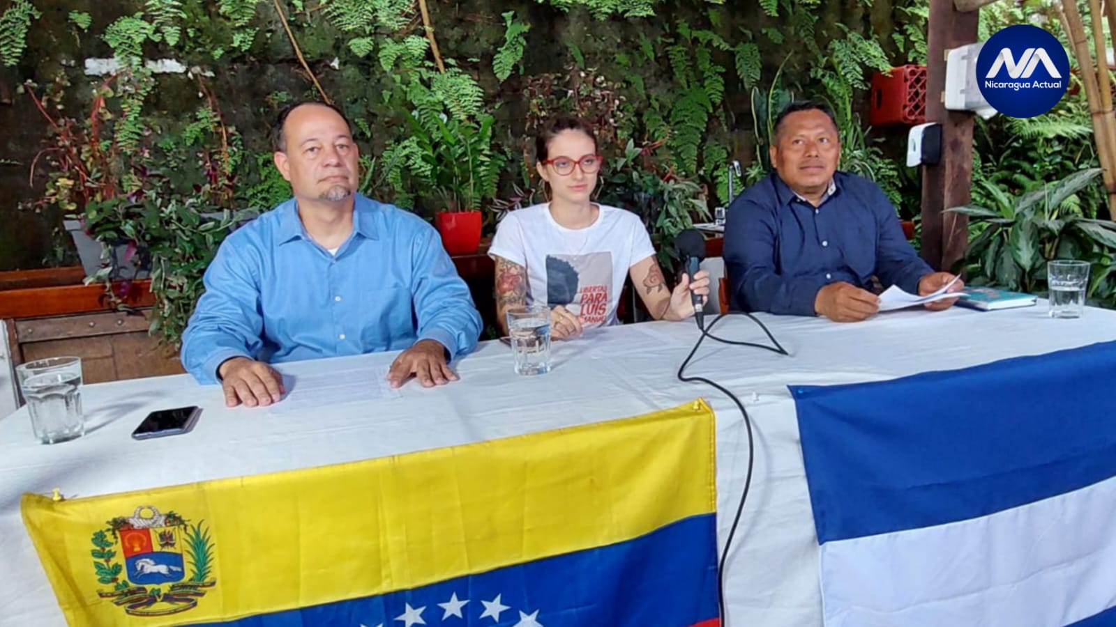 Opositores llaman a la comunidad internacional a defender democracia en Nicaragua, Cuba y Venezuela. Foto: Nicaragua Actual