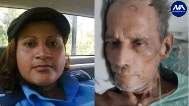 Anielka Rodríguez, la oficial que atestiguó en contra del preso político Justo Rodríguez. Foto: Nicaragua Actual