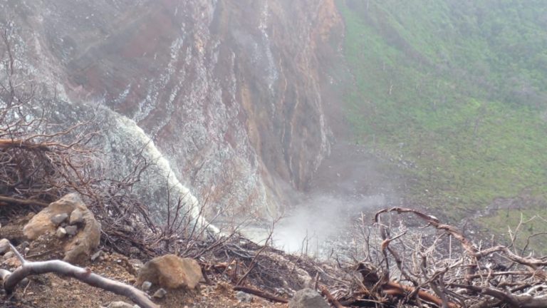 Imagen de las laderas del Volcán Mombacho. Foto: Cortesía