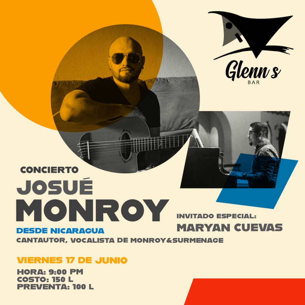 Monroy en concierto este viernes en Honduras
