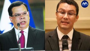 Ebal Jair Díaz Lupial y Ricardo Cardona López exfuncionarios hondureños nacionalizados nicaragüenses por Daniel Ortega