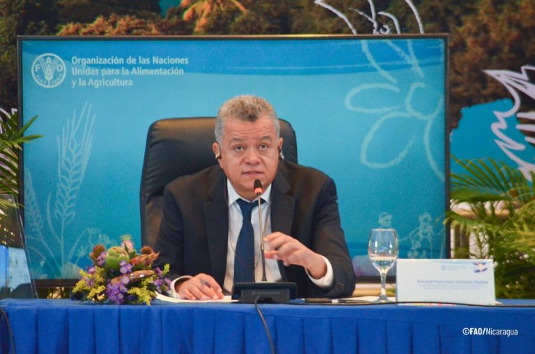 Edward Centeno ministro del MAG