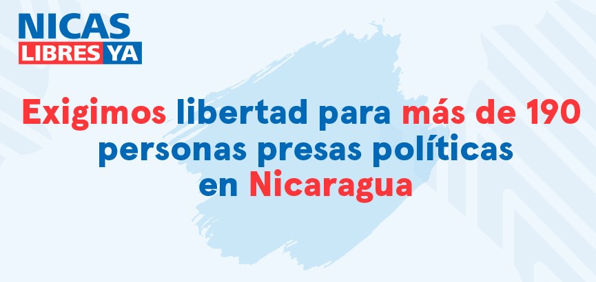 Logo de la Campaña Nicas Libres Ya