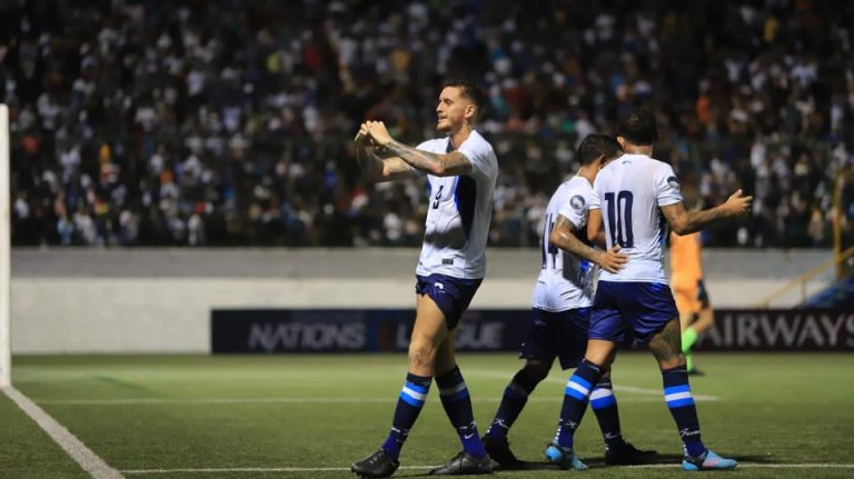 Selección de Fútbol de Nicaragua lidera Grupo C de la Liga de Naciones Foto Cortesía de Selección Nacional de Nicaragua