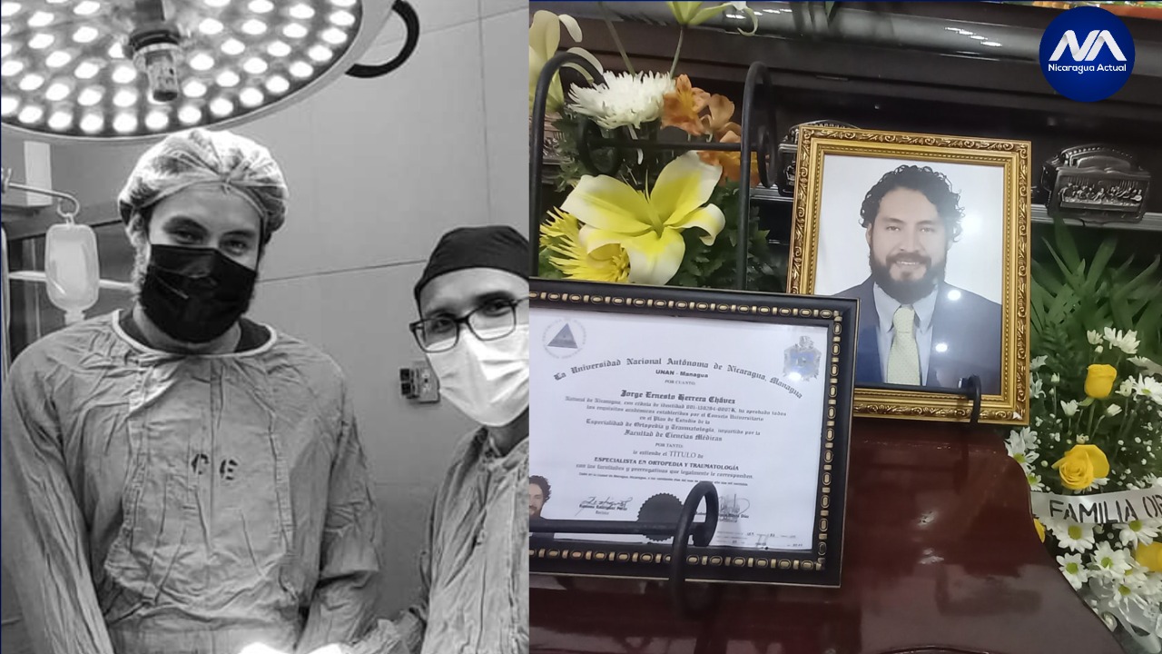 Vela del médico ortopedista y traumatólogo, Jorge Ernesto Herrera Chávez, quien falleció en un accidente de tránsito