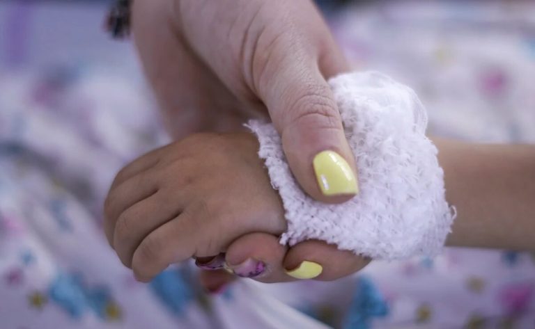 Foto referencial de niño fallecido