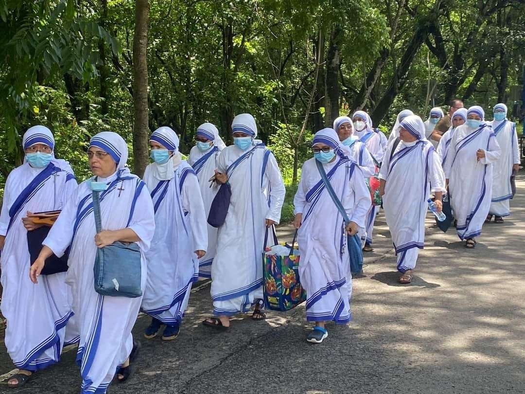 Hermanas religiosas Misioneras de la Caridad de la orden Madre Teresa de Calcuta Foto Cortesía Monjas