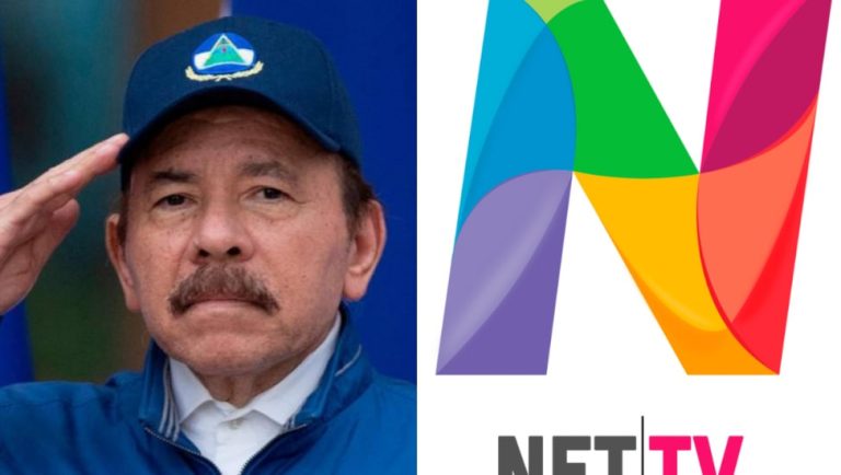 daniel ortega plagia logo de net tv canal argentino foto cortesia