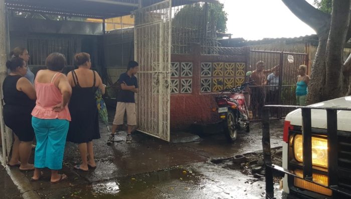 hombre fallece tras recibir descarga electrica en el barrio san judas en managua foto cortesia