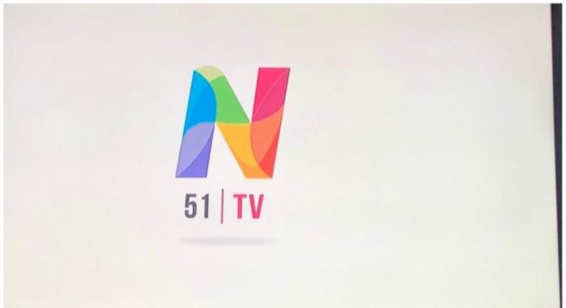 logo del canal 51 nicarao tv plagiado por ortega al medio net tv de argentina