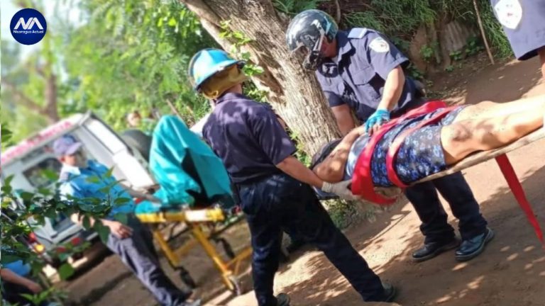 martha rosa peña ñurinda en estado de gravedad tras ser agredida por su conyuge isaac padilla en masaya foto cortesia