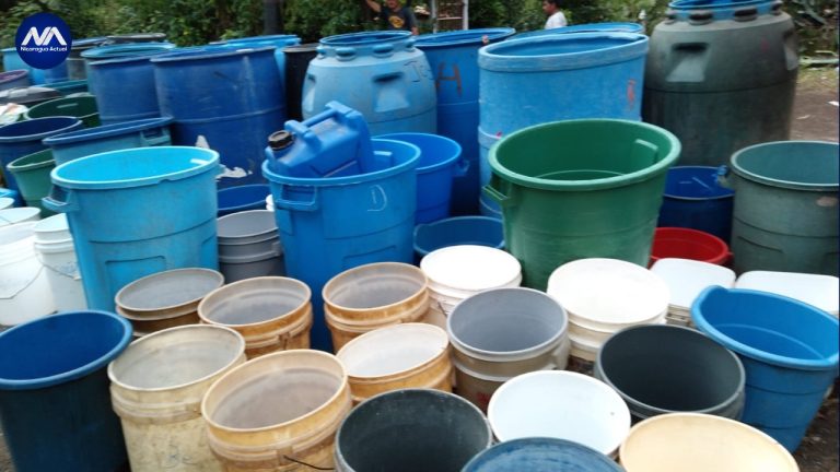 pobladores de la concha masaya denuncian a enacal por severa escasez de agua