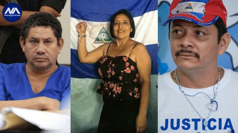 Los presos políticos María Esperanza Sánchez García, Medardo Mairena y Pedro Mena forman parte de la campaña global #StandAsMyWitness