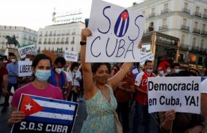 protestas en cuba por apagones electricos foto cortesia