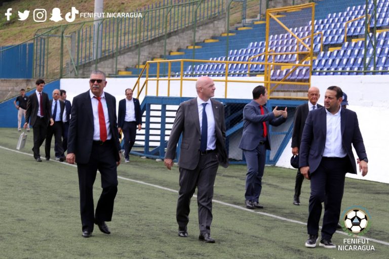 fifa visita nicaragua foto cortesia de fenifut