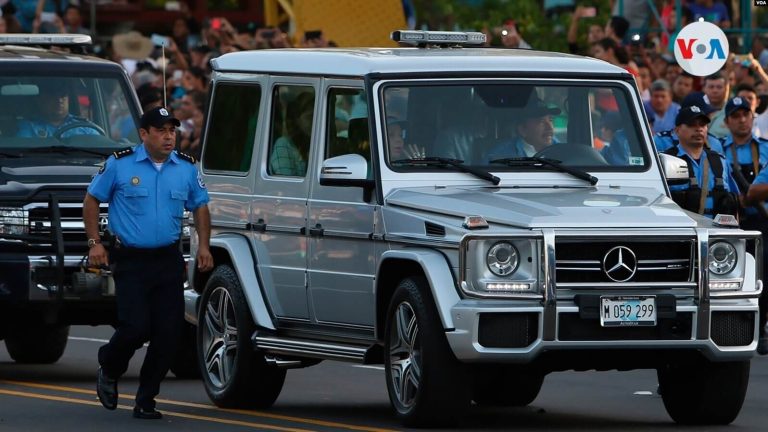 Daniel Ortega en un acto del Ejército en 2019. [Foto: Voz de América]