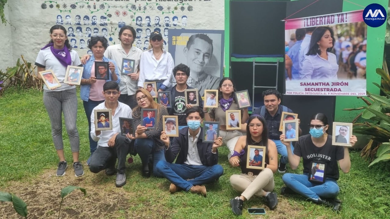 juventud nicaraguense exiliada en costa rica exige prueba de vida de mas de treinta jovenes presos politicos