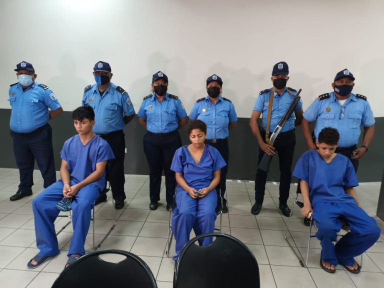 presentan en audiencia preliminar a acusados del doble crimen de las hermanitas de ciudad belen managua
