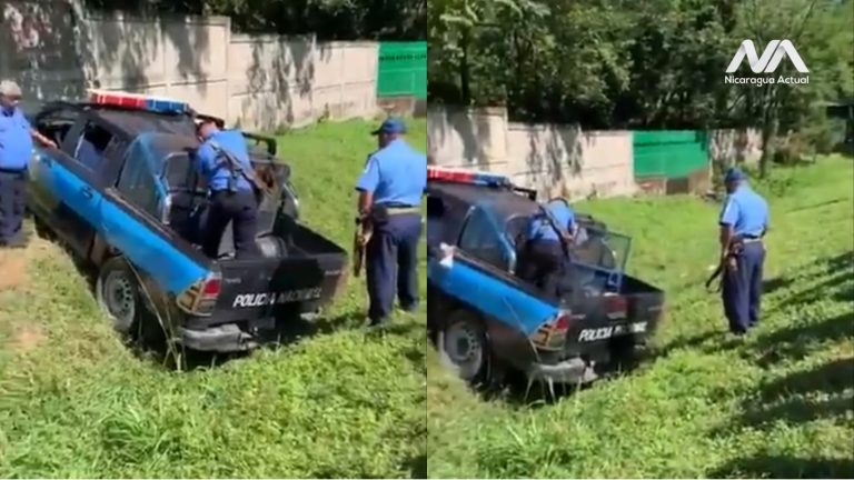 patrulla accidente