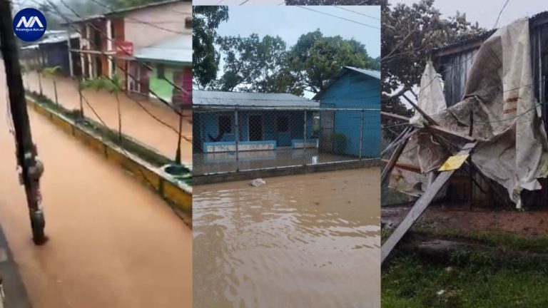 afectaciones del huracan julia a su paso por nicaragua