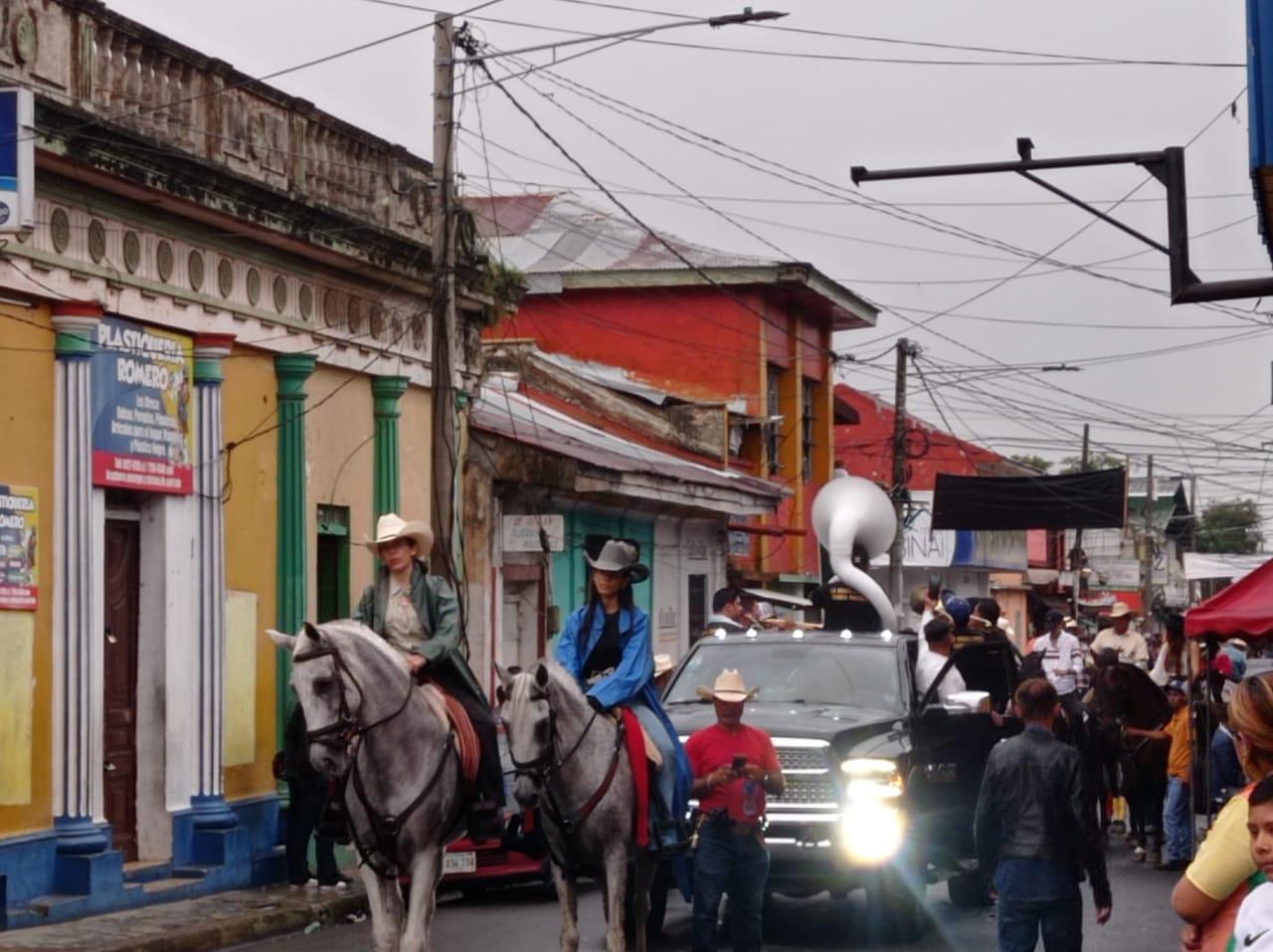 desfile hipico en diriamba