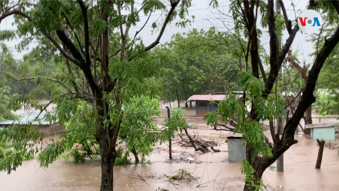 estragos del huracan julia en nicaragua foto voa