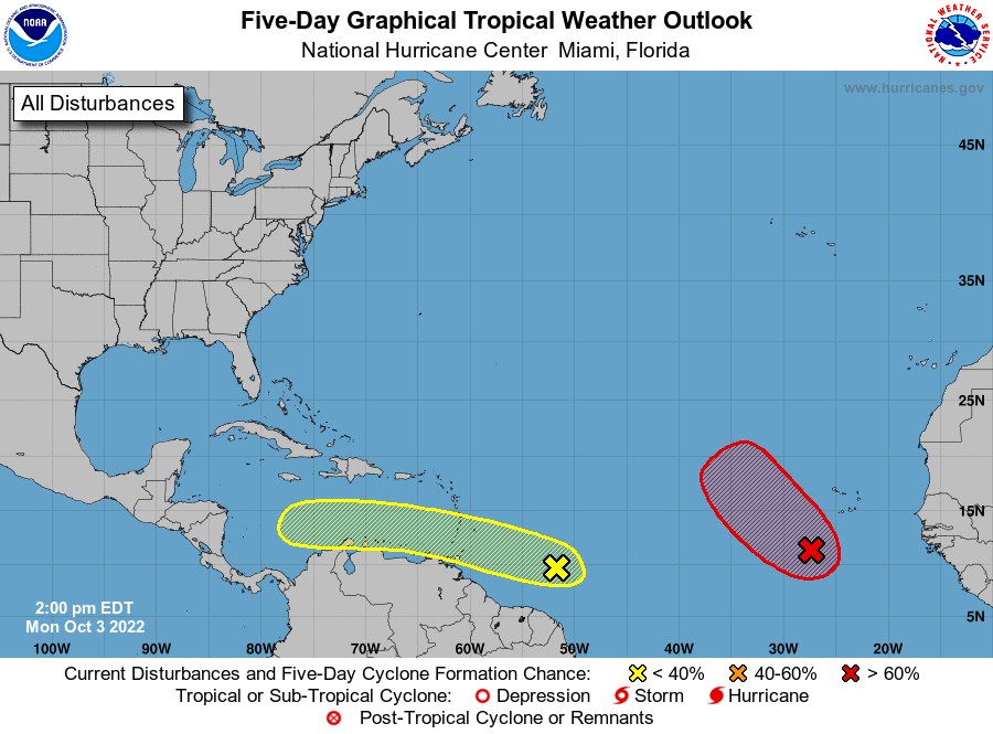 nuevo fenomeno meteorologico se forma en el caribe y amenaza a nicaragua foto del nhc