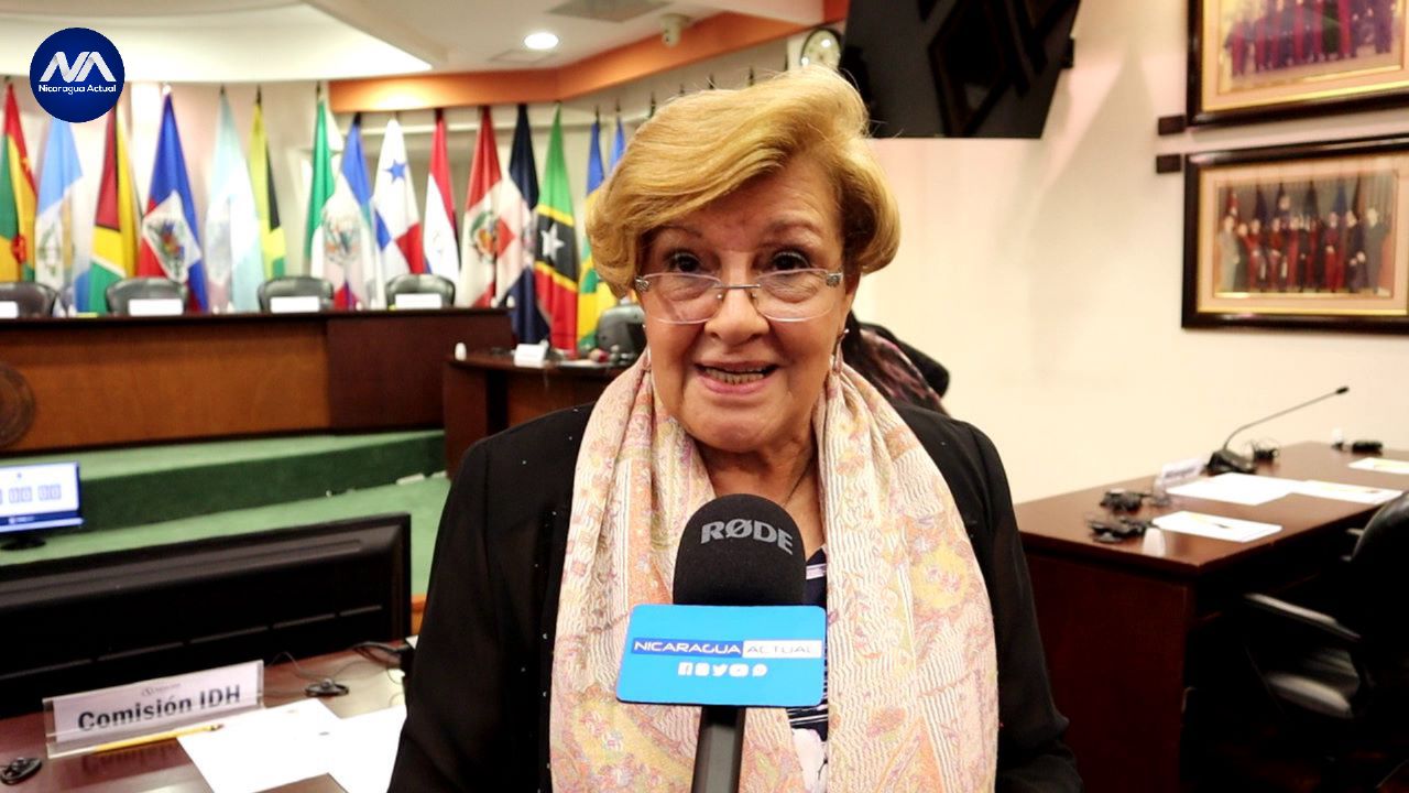Esmeralda Arosemena de Troitiño relatora especial de la CIDH foto cortesia