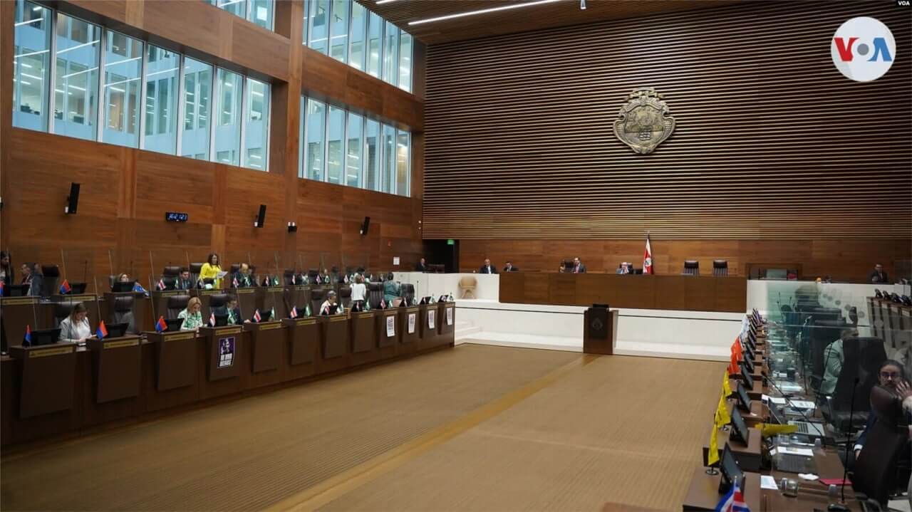 Asamblea Legislativa de Costa Rica. [Foto Miguel Bravo/VOA]