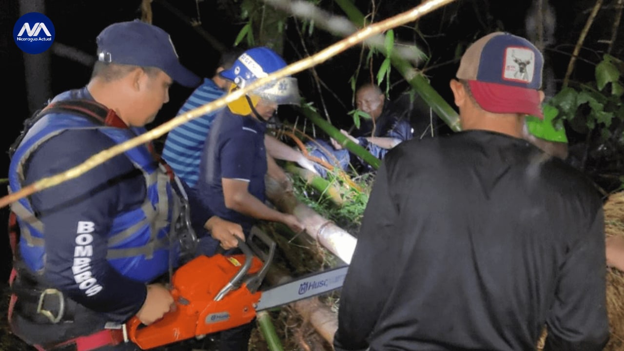 Encuentran cuerpos de madre, hijas y sobrino arrastrados por un río en Matagalpa (CORTESÍA)