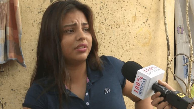 Elsa Valle denuncia que la policía tiene secuestrado a su padre, don Carlos Valle FOTO: 100%NOTICIAS