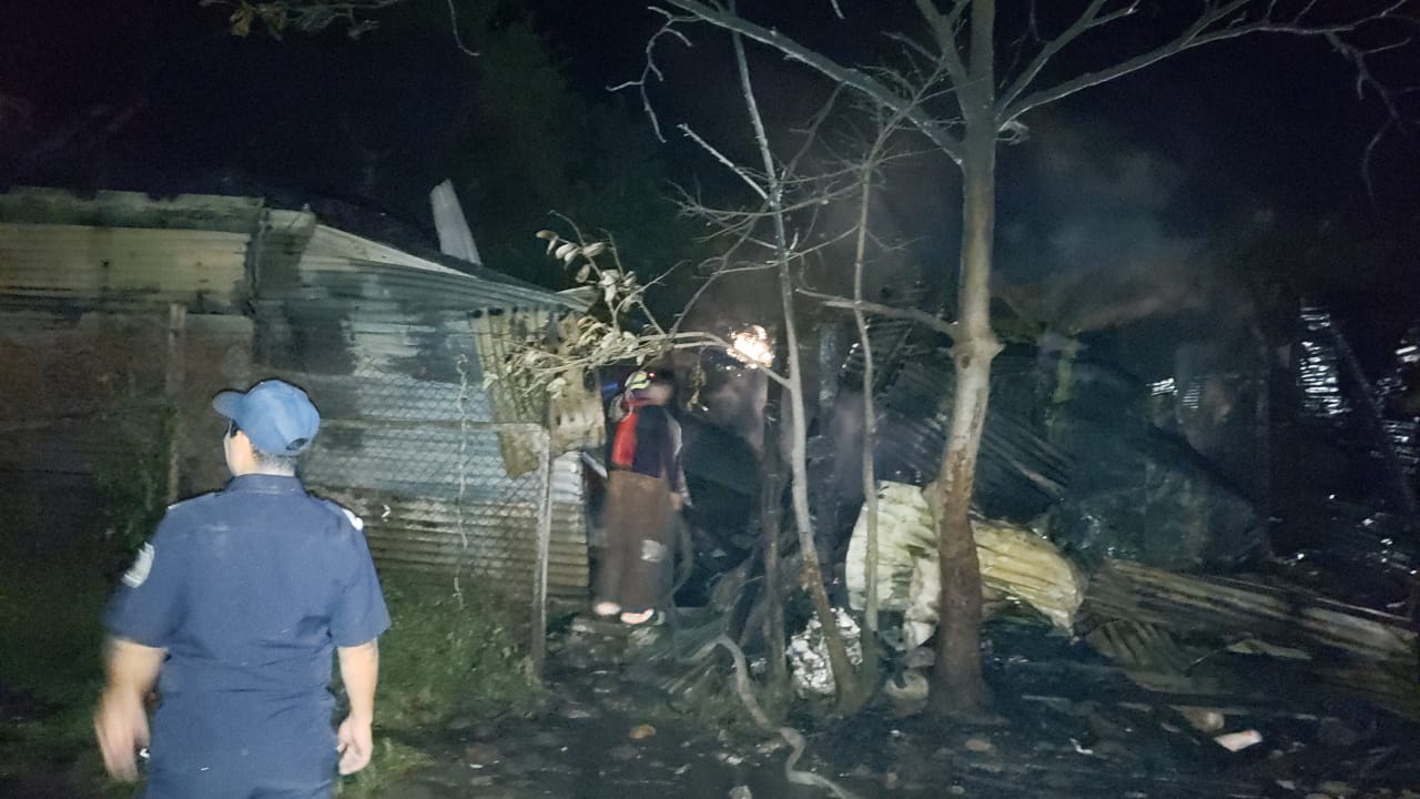 incendio de tres casas en esteli deja un bebe de 9 meses con quemaduras