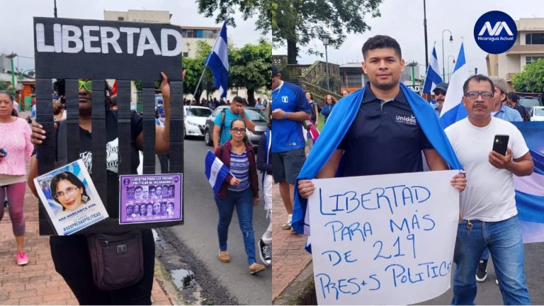 marcha de la burla en costa rica en rechazo al fraude electoral que se ejecuta en nicaragua