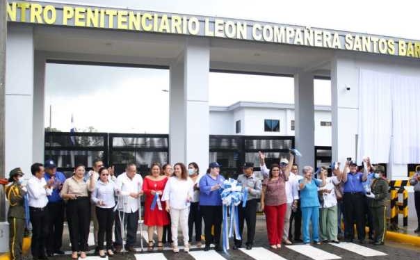 sandinistas inauguran centro penitenciario en leon