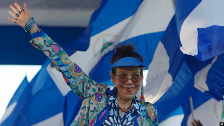 Nicaragua amenaza seguridad. Murillo comunidad internacional