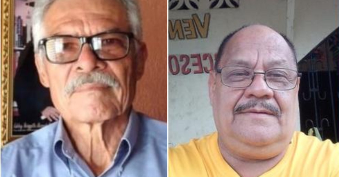 Raúl Oporta León y Orlando Arturo Campos Correa integrantes de unamos