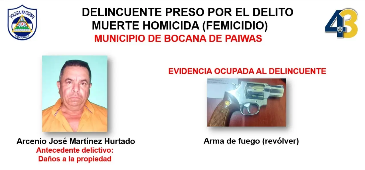 arcenio jose martinez hurtado femicida