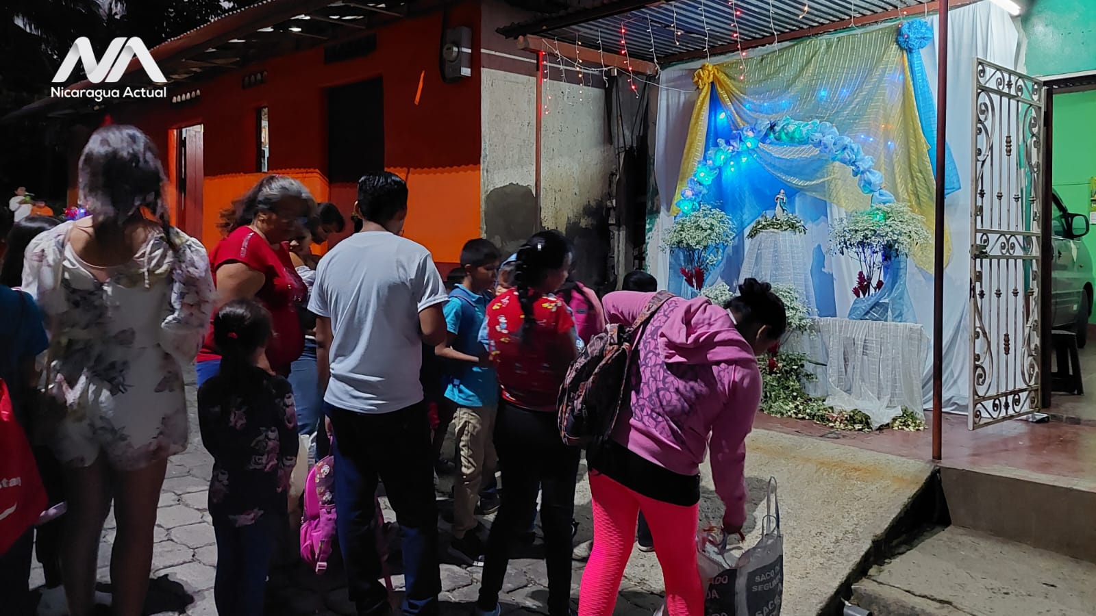 catolicos celebran la griteria en nicaragua feriado nacional