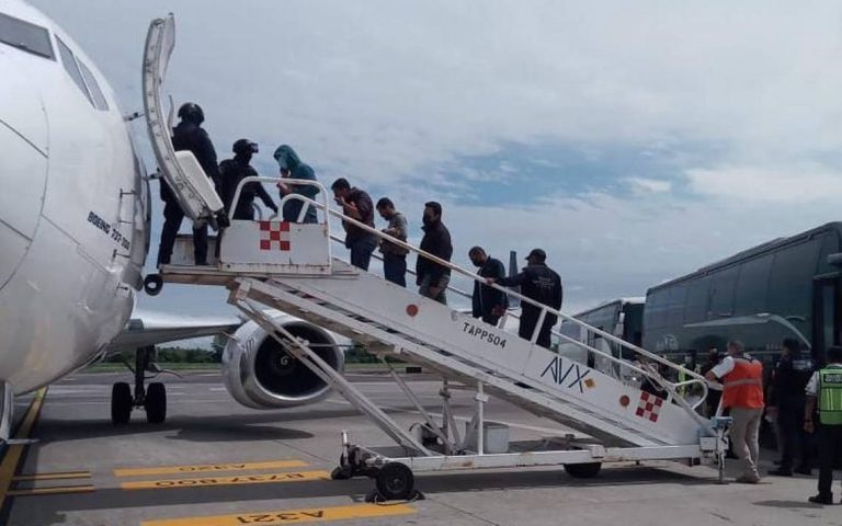 migrantes nicaraguenses deportados de mexico