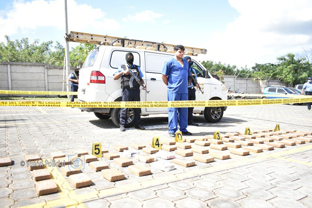 Policía ocupa millonario cargamento de droga en Chontales.