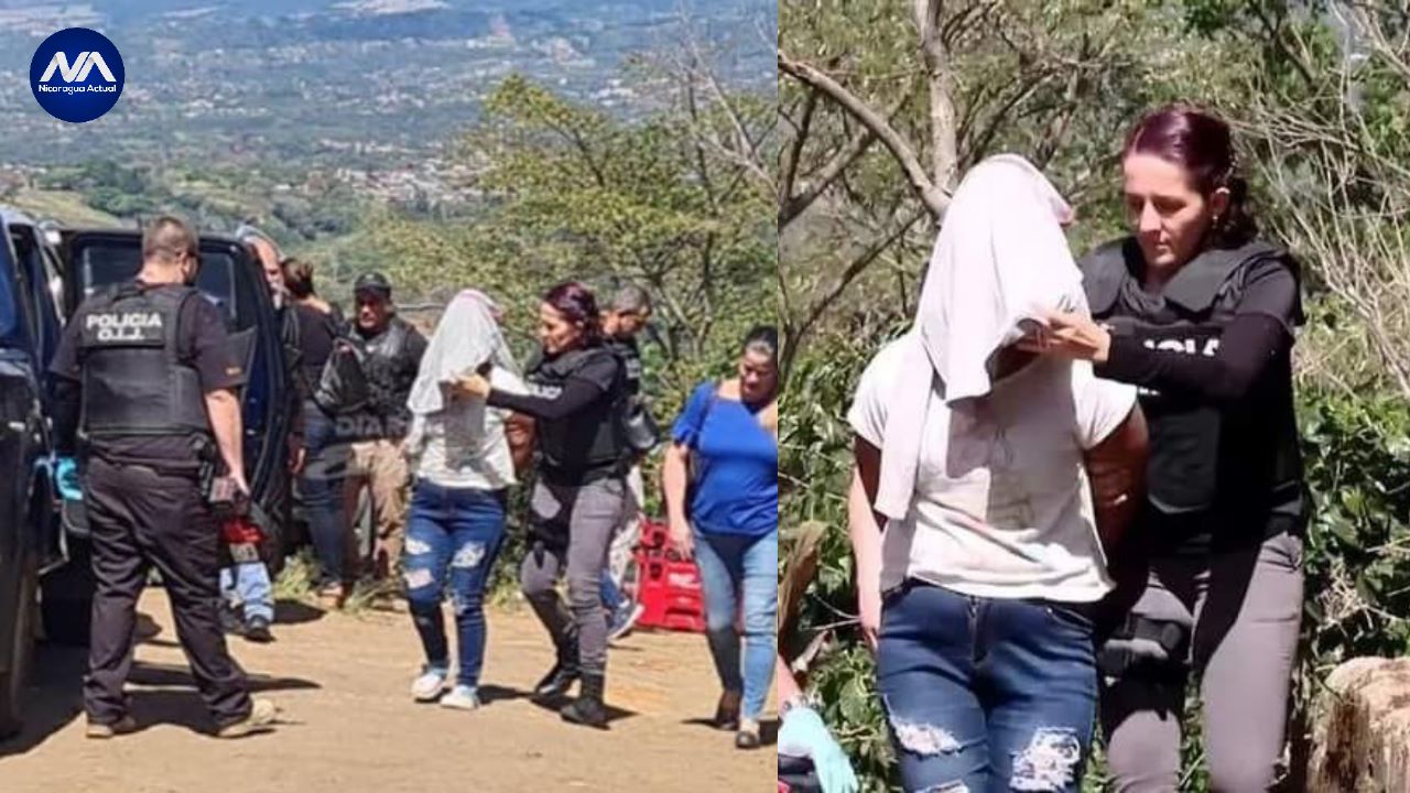 Luisa Rodríguez Méndez nicaragüense detenida por ser sospechosa de asesinar a su hijo de tres años