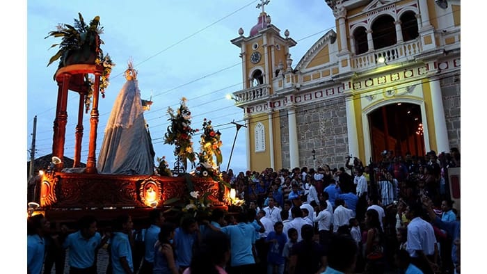Procesión Candelaria Diriomo