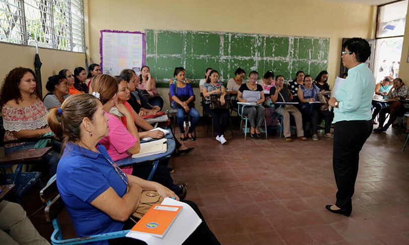 docentes de nicaragua foto cortesia