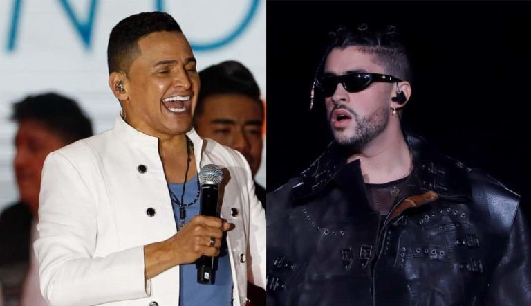 jorge celedon cantante colombiano y bad bunny artista puertorriqueño