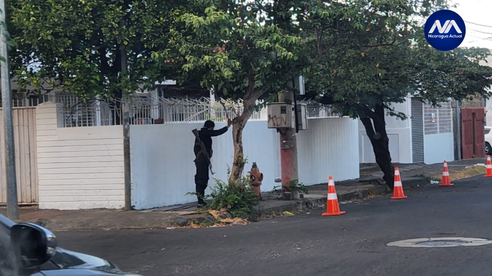 Dictadura elimina emblemas de la CPDH en Managua